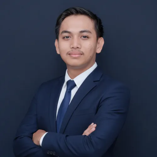 Portrait of Reza Renaldi Hardiansyah, President Commissioner