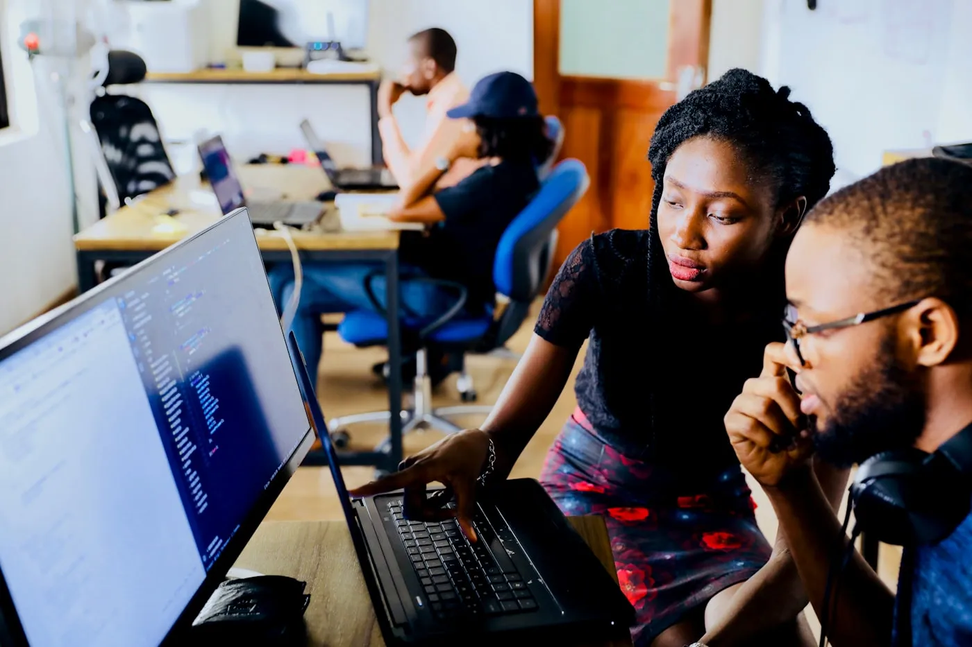 Illustration of work in the sector Information Technology